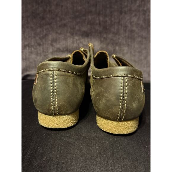 Clarks Wallabees Men\'s Size 12M Shoes Brown Leather Comfort Casual Chukka Boots